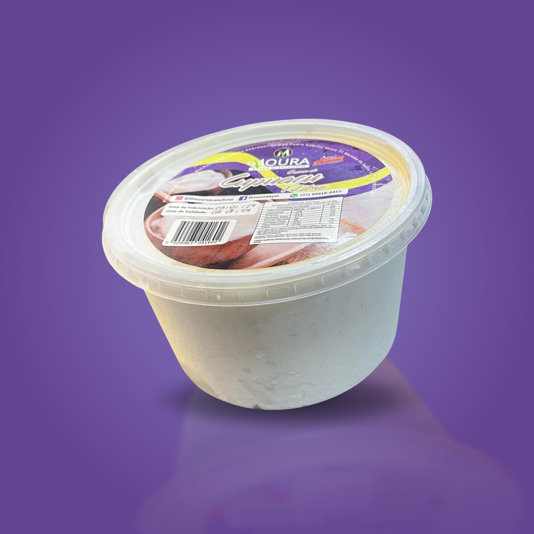 CREME CUPUAÇU 1L - D'Moura Açaí
