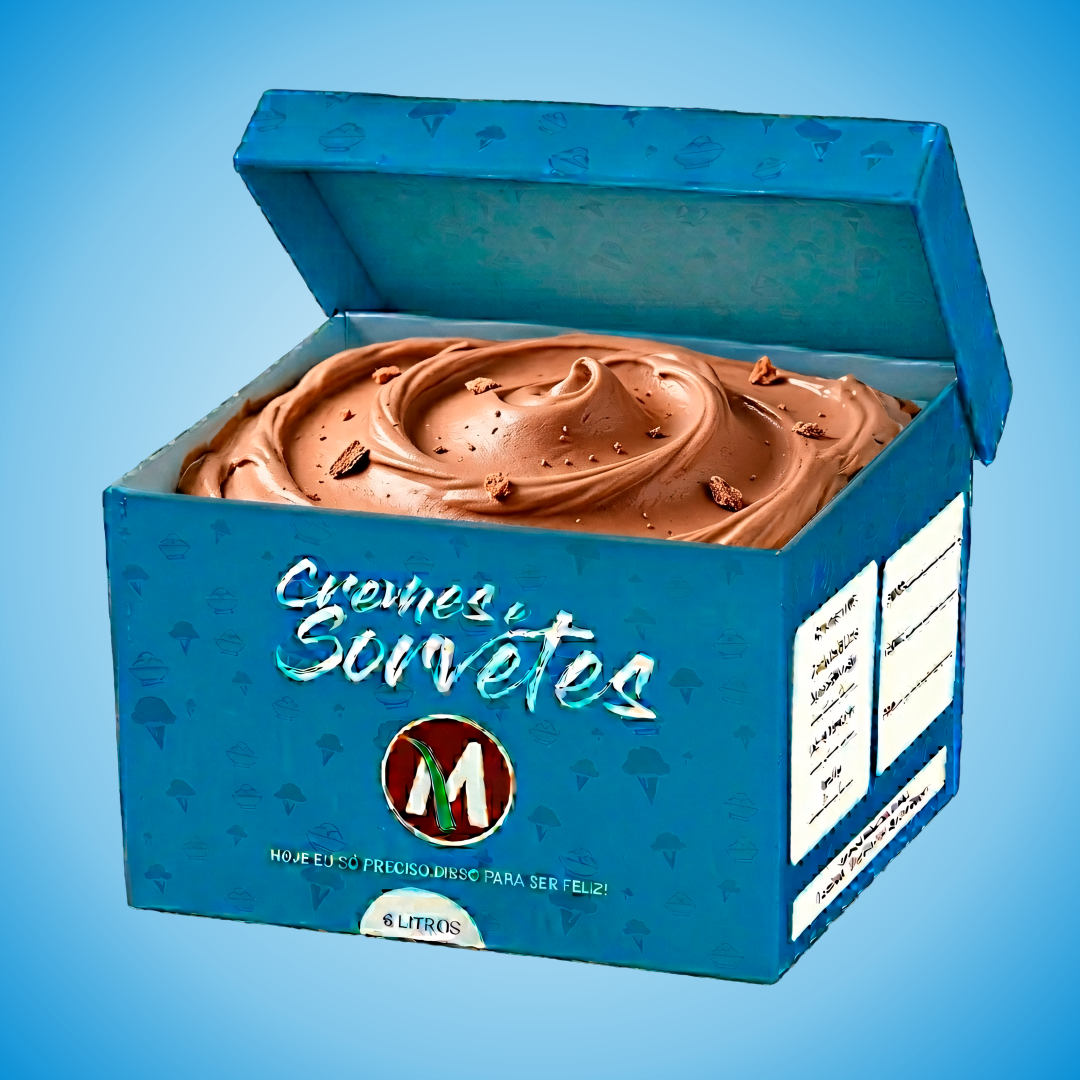 SORVETE DE OVOMALTINE 6L - D'Moura Açaí