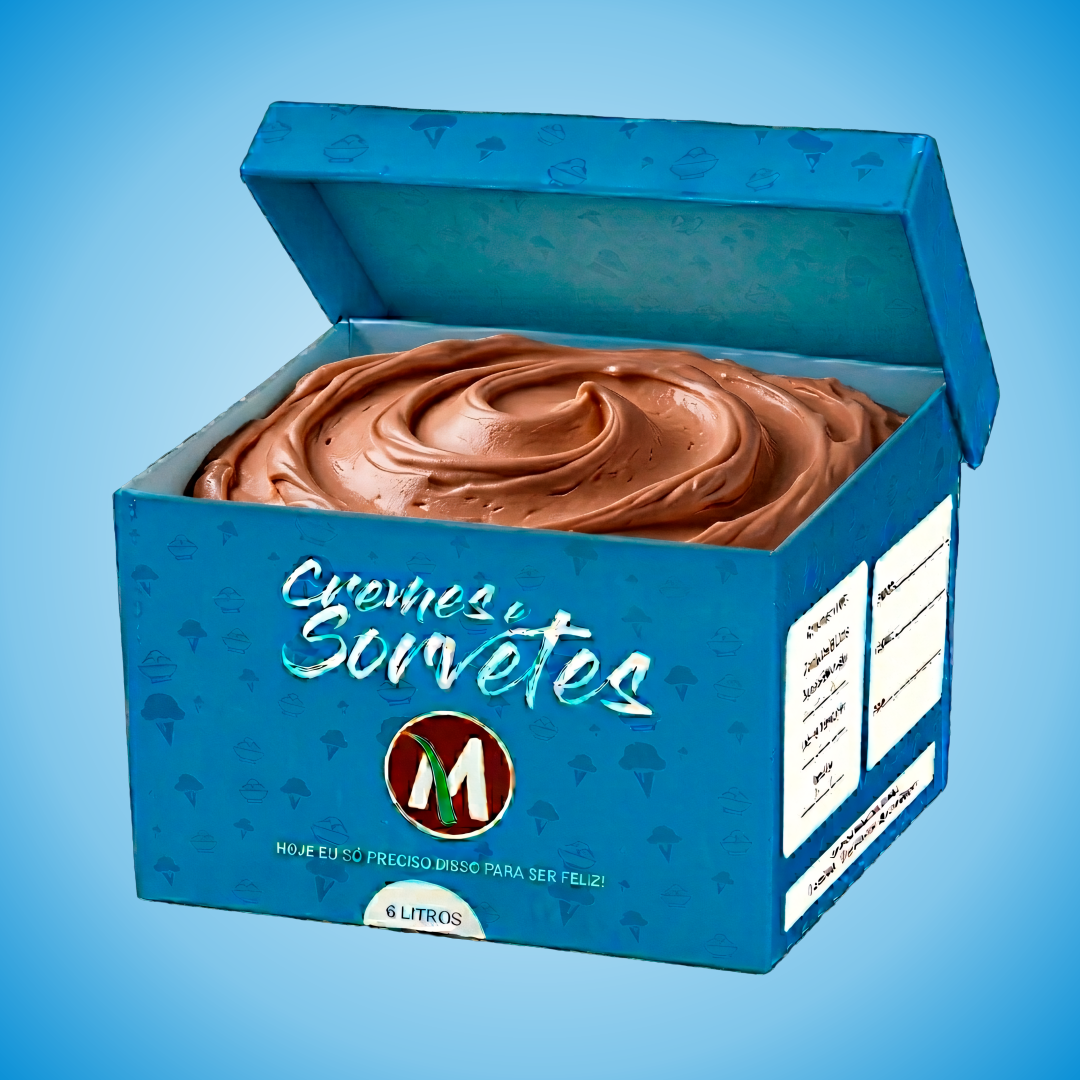 SORVETE DE NUTELLA 6L - D'Moura Açaí