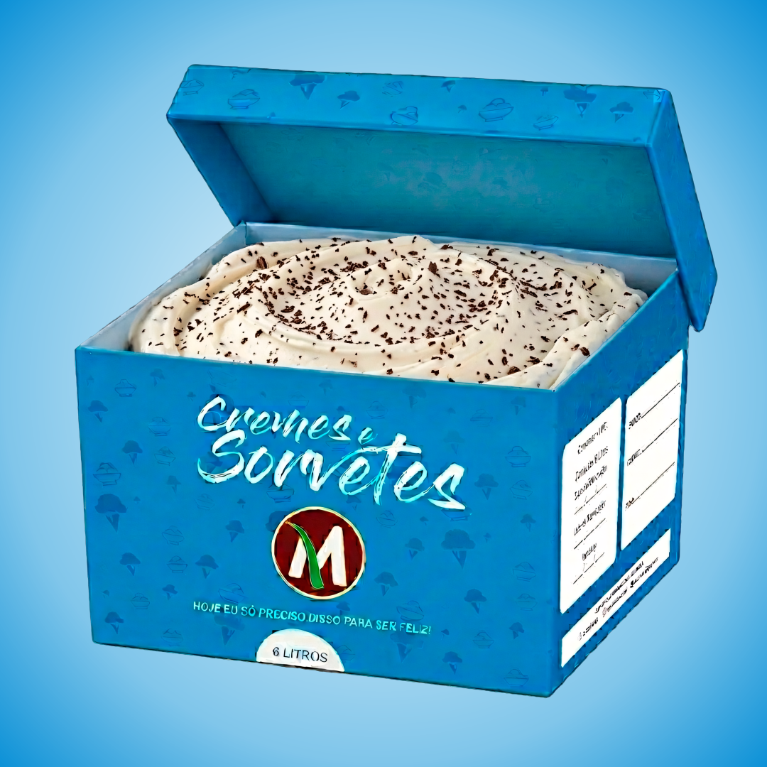 SORVETE DE FLOCOS 6L - D'Moura Açaí