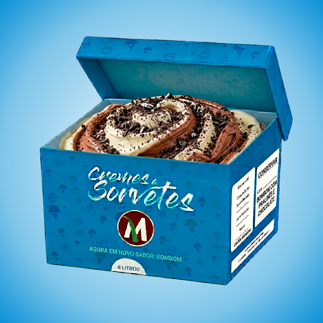 SORVETE  NEGRESCO 6L - D'Moura Açaí
