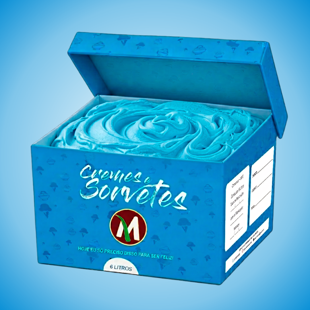 SORVETE BLUE ICE 6L - D'Moura Açaí